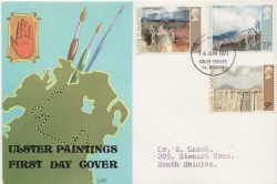 1971-06-16 Ulster Paintings Stamps S Shields FDC (84531)