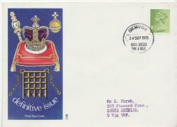 1975-09-24 Definitive Stamp S Shields FDC (84546)