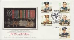 1986-09-16 Royal Air Force Stamps Duxford FDC (84551)