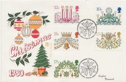 1980-11-19 Christmas Stamps Bethlehem FDC (84604)