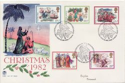 1982-11-17 Christmas Stamps Bethlehem FDC (84609)