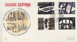 1976-04-28 Social Reformers Stamps Bureau FDC (84633)
