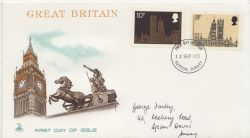 1973-09-12 Parliamentary Conference Sutton FDC (84641)