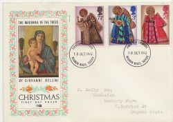 1972-10-18 Christmas Stamps Bognor Regis FDC (84644)