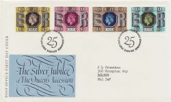 1977-05-11 GB Silver Jubilee Stamps Bureau FDC (84654)