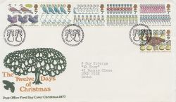 1977-11-23 Christmas Stamps Bureau FDC (84662)