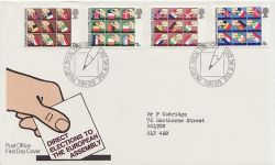 1979-05-09 Elections Stamps Bureau FDC (84674)