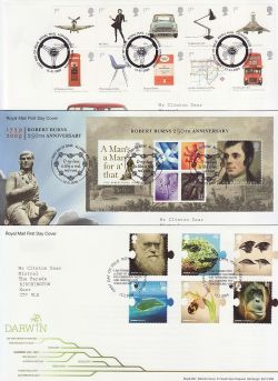 2009 Bulk Buy x 18 First Day Covers Special Pmks (84743)