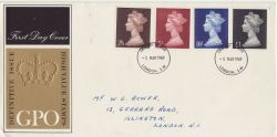 1969-03-05 High Value Definitive Stamps London FDC (84758)