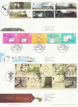 2004 Bulk Buy x12 First Day Covers With T/House Pmks (84817)