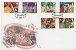 2001-01-22 IOM Victorian Days Stamps FDC (84872)