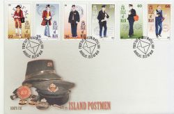 2001-04-18 IOM Island Postmen Stamps FDC (84880)