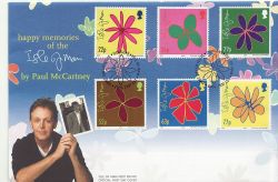 2002-07-01 IOM Paul McCartney Stamps FDC (84885)