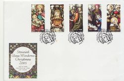 2005-11-07 IOM Christmas Stamps FDC (84913)