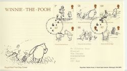 2010-10-12 Winnie the Pooh Stamps T/House FDC (84969)