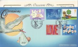 2002-03-05 Occasions Greetings Stamps Birthorpe FDC (85093)