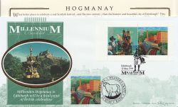 1999-05-12 Millennium Booklet Stamps Edinburgh FDC (85103)