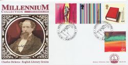 1999-12-07 Artists Tale Stamps Dickens Portsmouth FDC (85115)