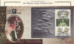 2000-05-23 Her Majesty stamps M/S London SW5 FDC (85120)