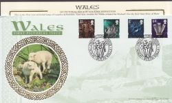1999-06-08 Wales Definitive Stamps Builth FDC (85133)