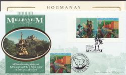 1999-05-12 Millennium Booklet Stamps Edinburgh FDC (85136)