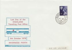 1978-10-06 Highland Travelling Post Office UP (85242)