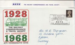 1968-03-23 RCTS 40th Anniversary Cheltenham Souv (85256)