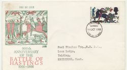 1966-10-14 Battle of Hastings Stamp Battle FDC (85332)