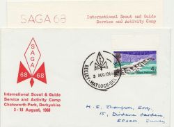 1968-08-03 SAGA 68 Scout & Guide Camp Env (85408)