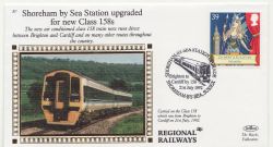 1992-07-21 Gilbert & Sullivan Shoreham Railway FDC (85413)