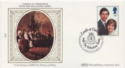 1985-12-04 Christmas Carols Salvation Army Env (85423)