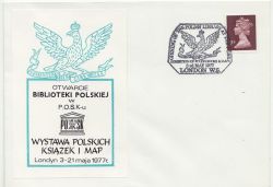1977-05-03 Polish Exhibition London Env (85499)