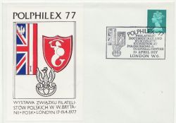 1977-04-19 Polish Exhibition London Env (85500)