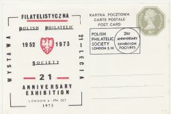1973-10-07 Polish Philatelic Society Post Card (85510)