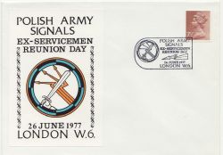 1977-06-26 Polish Army Signals Env London (85514)