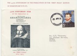 1973-04-23 William Shakespeare Stratford cds ENV (85556)