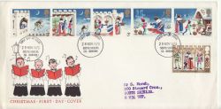 1973-11-28 Christmas Stamps South Shields FDC (85650)