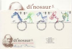 1991-08-20 Dinosaurs Stamps Oxford FDC (85659)