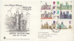 1969-05-28 Architecture Stamps Staunton FDC (85751)