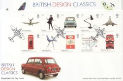 2009-01-13 British Design Classics Stamps Spitfire Way FDC (8580
