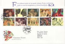 1995-03-21 Greetings Stamps Lover FDC (85801)