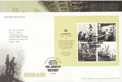 2010-05-13 Britain Alone Stamps M/S Dover FDC (85849)
