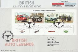 2013-08-13 British Auto Legends M/S Alwalton FDC (85874)