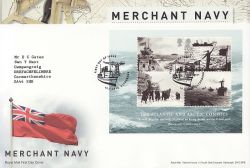 2013-09-19 Merchant Navy Stamps M/S Clydebank FDC (85875)