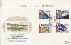 1988-05-10 Transport & Communications PPS 4 FDC (85893)