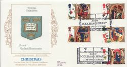 1991-11-12 Christmas Stamps Oxford PPS 37 FDC (85931)