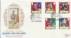 1992-07-21 Gilbert & Sullivan London PPS 43 FDC (85938)
