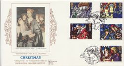 1992-11-10 Christmas Stamps Forden PPS 46 FDC (85941)