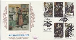 1993-10-12 Sherlock Holmes Black Dog PPS 54 FDC (85950)