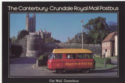 SEPR 01 Postbus Canterbury Postcard FDOS (85962)